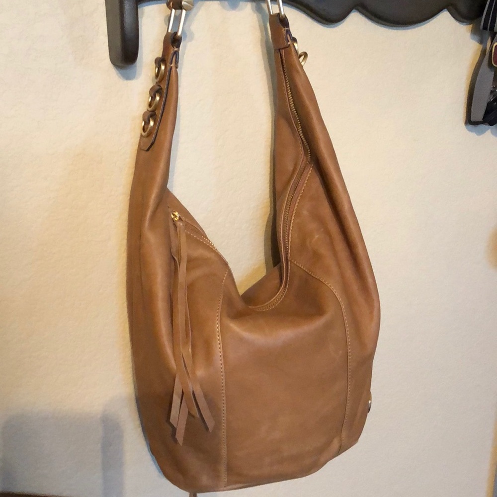 Vince camuto distressed leather bag